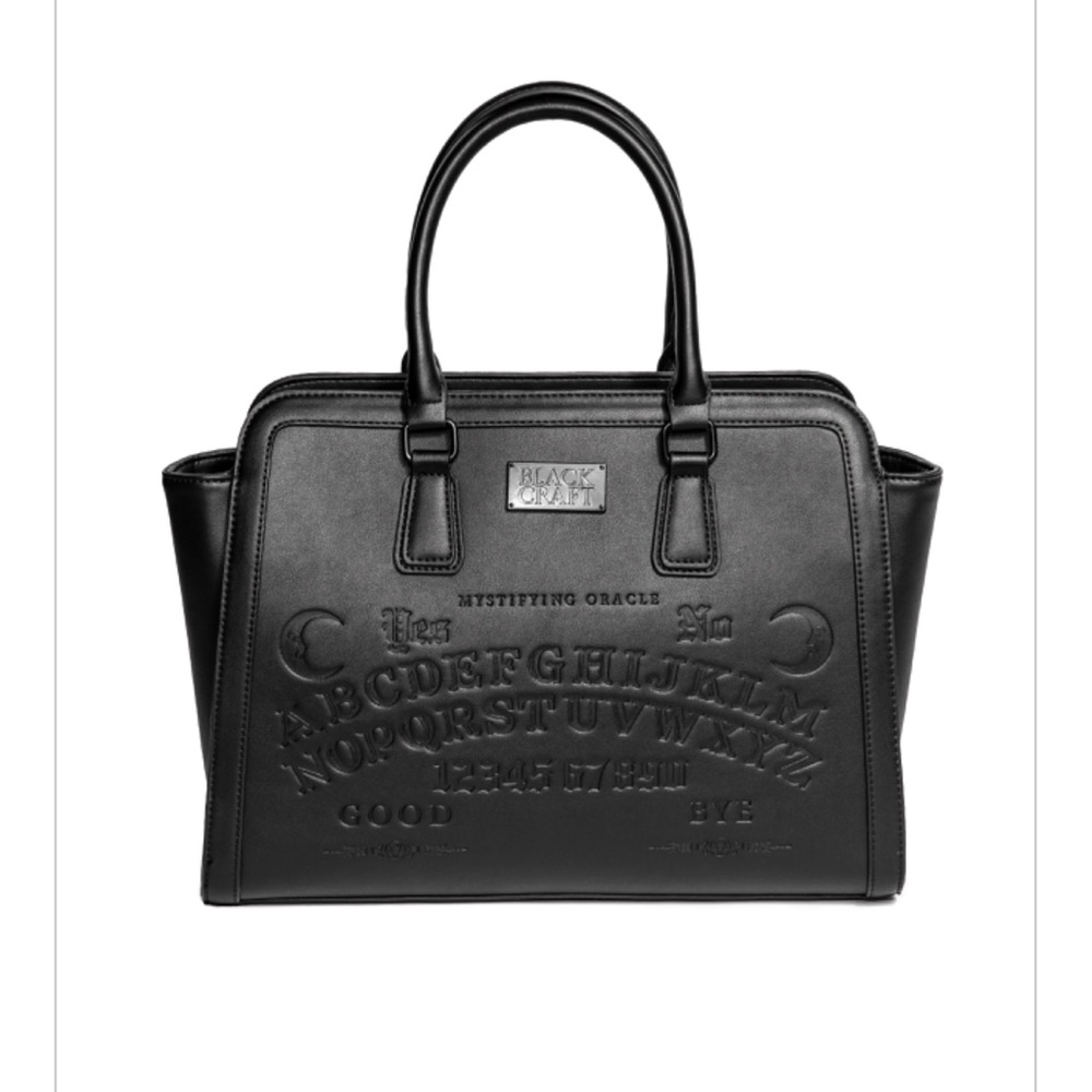 Ouija Black craft purse